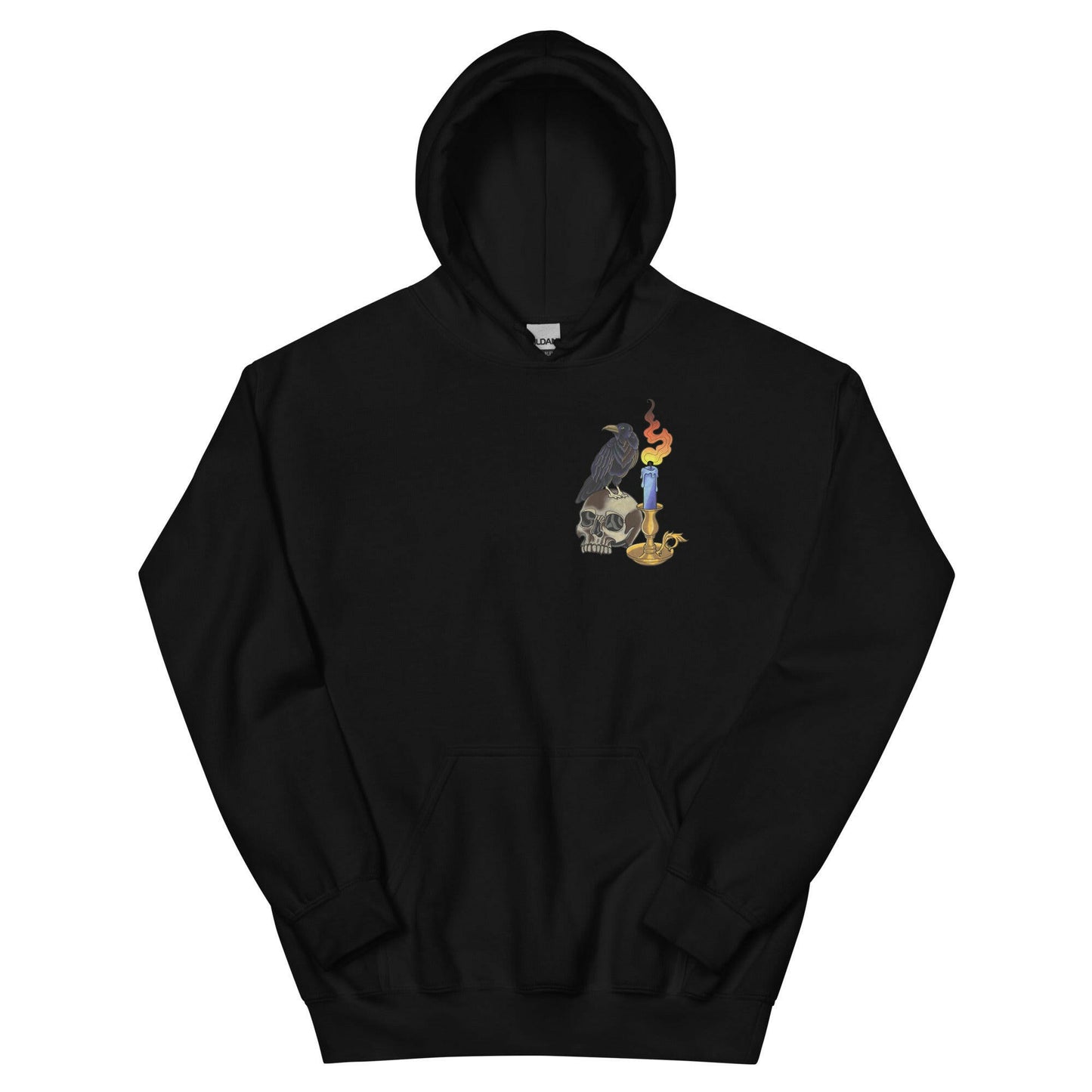 Skull and Raven Unisex Hoodie
