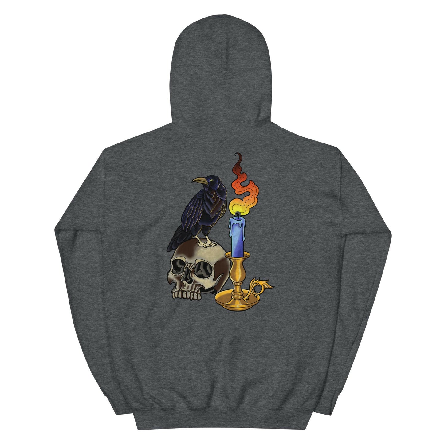 Skull and Raven Unisex Hoodie