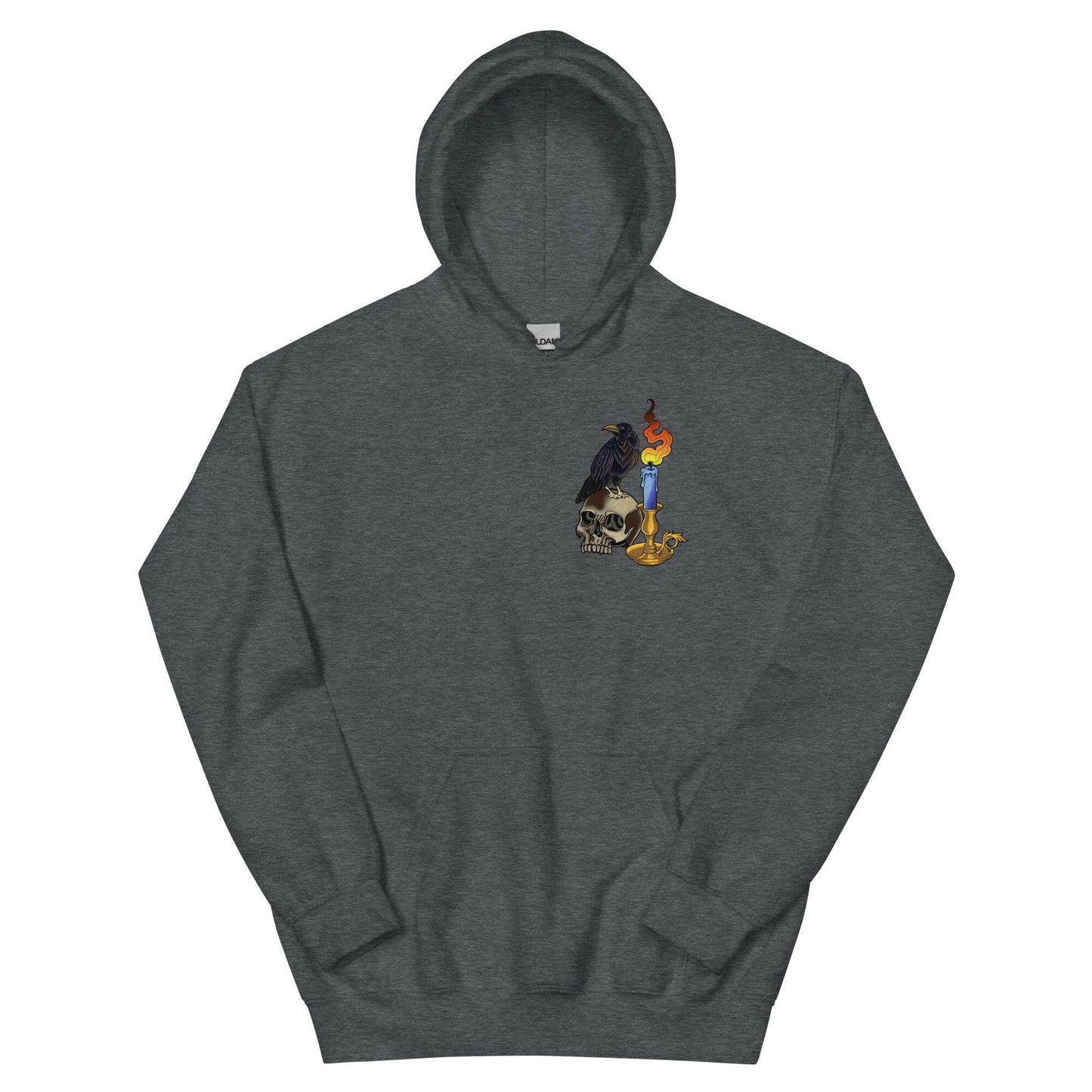 Skull and Raven Unisex Hoodie