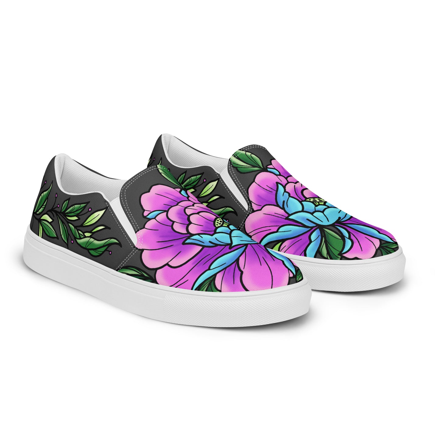 Peony Women’s Slip-On Canvas Shoes