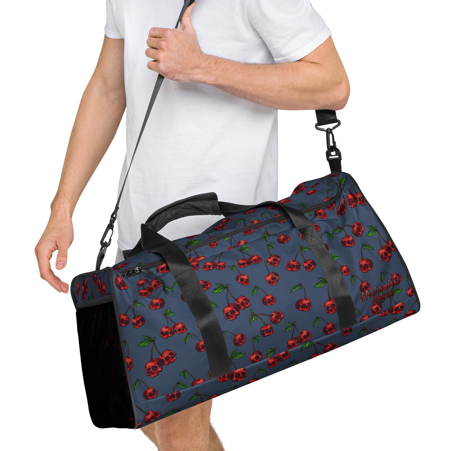 Skull Cherries Duffle Bag
