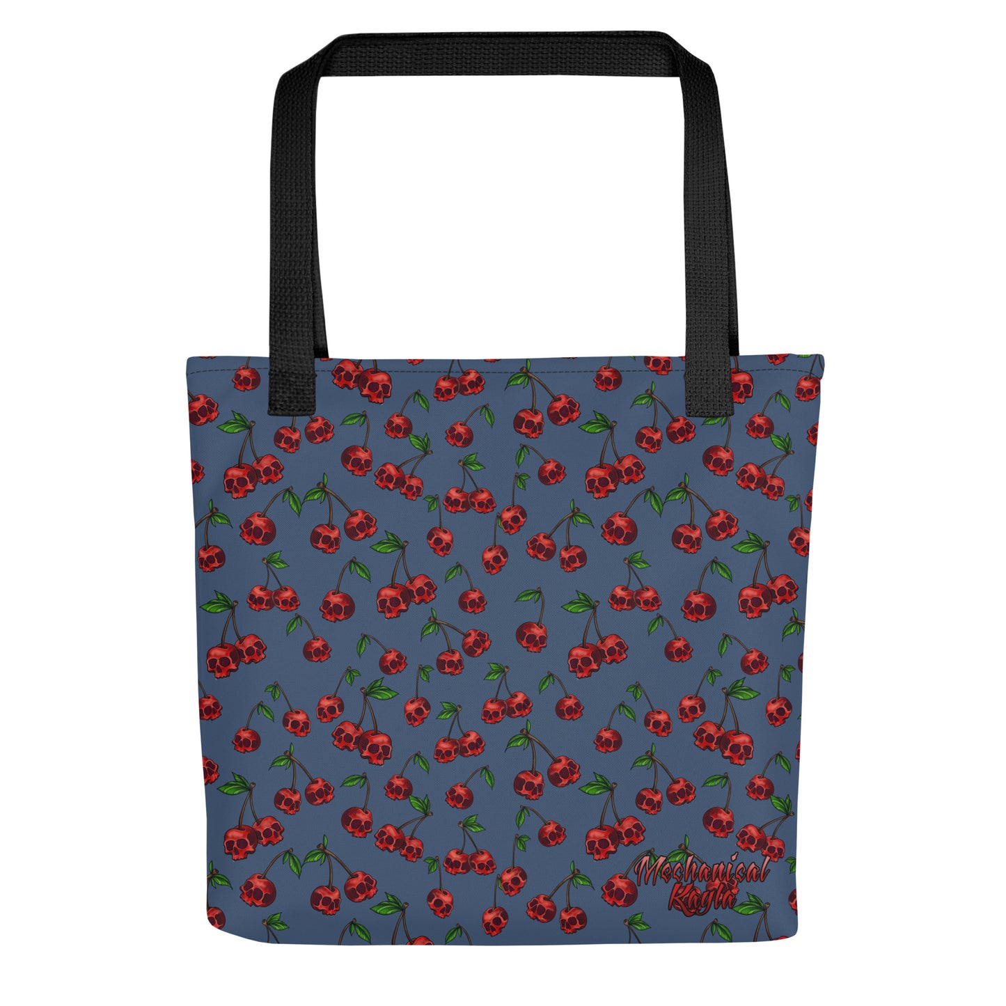Skull Cherries Tote Bag
