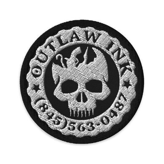 Outlaw Ink Embroidered Patch
